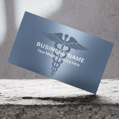 Symbool Elegant Dusty Blue Visitekaartje