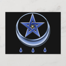 Symbool en Briefkaart van het pentagram