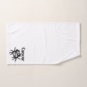 Symbool en teken van de dierentuin van kanker bad handdoek (Handdoek)