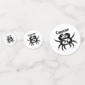 Symbool en teken van de dierentuin van kanker confetti (Voorkanten)