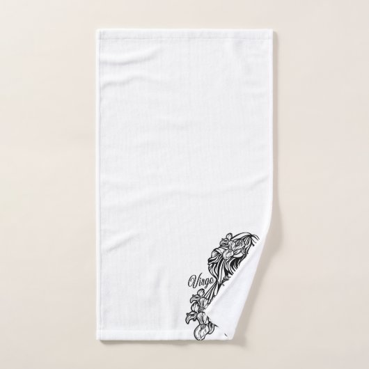 Symbool en teken van de dierentuin van Virgo Bad Handdoek (Handdoek)