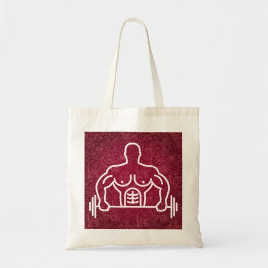 Symbool Gymnast Instructors Tote Bag (Voorkant)