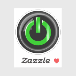 Symbool inschakelen sticker