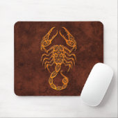 Symbool Intrictate Stone Scorpio Muismat (Met muis)