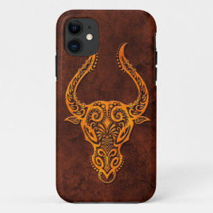 Symbool Intrictate Stone Taurus iPhone 11 Hoesje