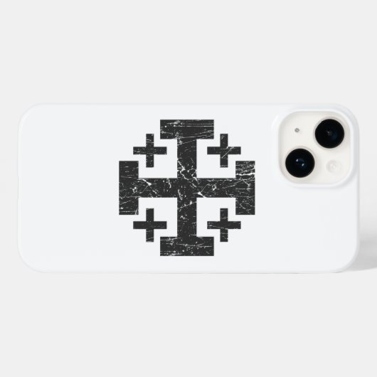 symbool Jerusalem P Case-Mate iPhone Case (Achterkant (horizontaal))