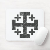 symbool Jerusalem P Muismat (Met muis)