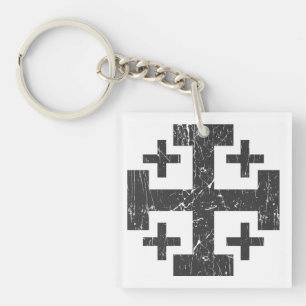 symbool Jerusalem P Sleutelhanger
