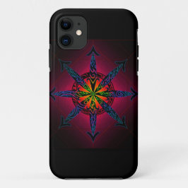 Symbool kleurrijke tribale Chaos Case-Mate iPhone Case