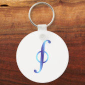 Symbool Kurvenintegraal pad integraal Sleutelhanger (Voorkant)
