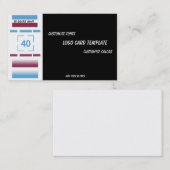 Symbool Luchtvaartkaart Luchtruimklasse Drone Visitekaartje (Voorkant / Achterkant)