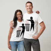 Symbool Man verwijderen (foto toevoegen) T-shirt (Unisex)