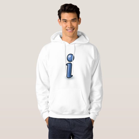 Symbool Mannen Hoodie (Voorkant volledig)