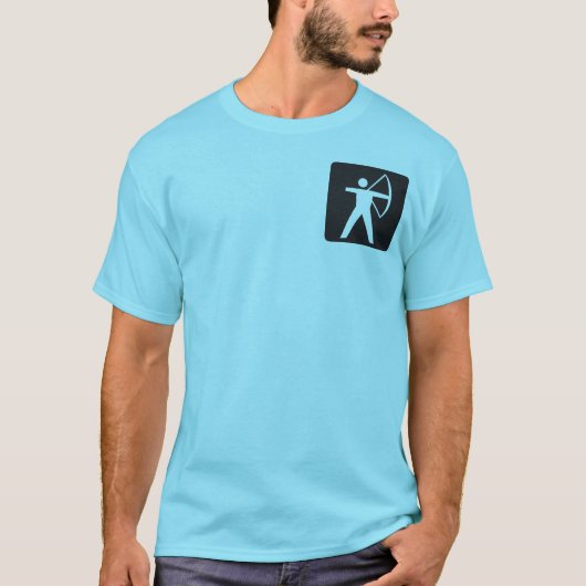 Symbool Mannen Polo Shirt (Voorkant)