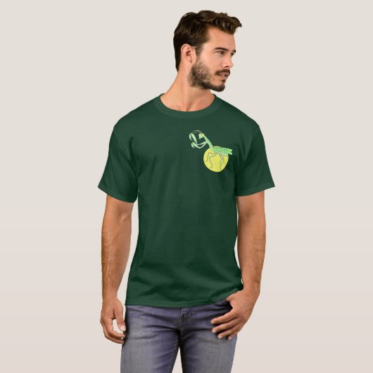 Symbool Mantis Man T-shirt (Voorkant volledig)