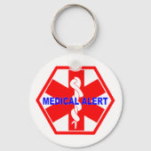 SYMBOOL MEDISCH WAARSCHUWINGSSYMBOOL SLEUTELHANGER (Voorkant)