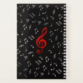 symbool, muziek, noot, musical, grafisch, melodyso planner (Achterkant)