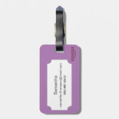 Symbool: Nade-Takara-Nusubi Bagagelabel (Achterkant verticaal)