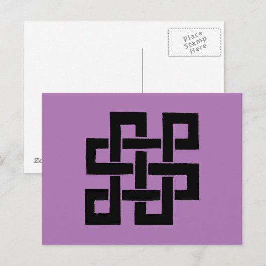 Symbool: Nade-Takara-Nusubi Briefkaart (Voorkant / Achterkant)