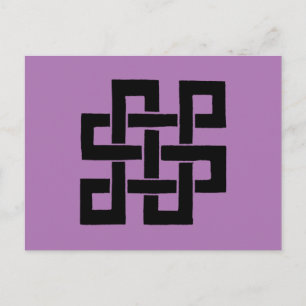 Symbool: Nade-Takara-Nusubi Briefkaart