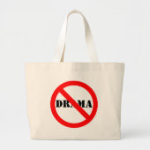  symbool "Nee" Grote Tote Bag (Voorkant)