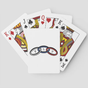 Symbool Odd Fellows Speelkaarten