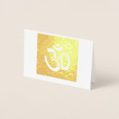Symbool OM Persoonlijke Expressie Folie Kaarten (Voorkant)