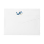Symbool oneindigheid van Blauwe Morpho Vlinders (Achterkant)