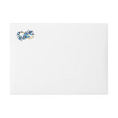 Symbool oneindigheid van Blauwe Morpho Vlinders (Voorkant)