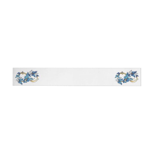 Symbool oneindigheid van Blauwe Morpho Vlinders (Individueel)
