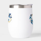 Symbool oneindigheid van Blauwe Morpho Vlinders (Links)