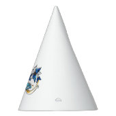 Symbool oneindigheid van Blauwe Morpho Vlinders Feesthoedjes (Rechts)
