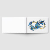 Symbool oneindigheid van blauwe Morpho vlinders Gastenboek (Volledig)