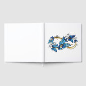 Symbool oneindigheid van blauwe Morpho vlinders Gastenboek (Volledig)