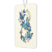 Symbool oneindigheid van Blauwe Morpho Vlinders Luchtverfrisser (Links)