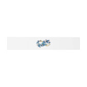 Symbool oneindigheid van Blauwe Morpho Vlinders Uitnodigingen Wikkel (Vlak)