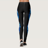 Symbool Oneindigheid van Koud Helder Water Leggings (Achterkant)