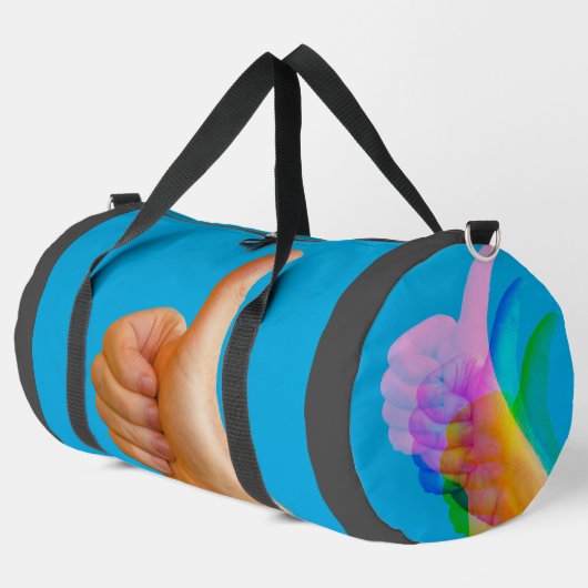 symbool op duffle-Bag Plunjezak (Linkerhoek)