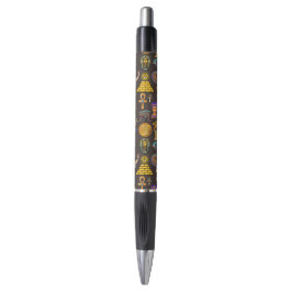 Symbool oude Egyptische Hieroglyphic-patroonlogo Pen