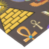 Symbool oude Egyptische Hieroglyphic-patroonlogo Tafelkleed (Gekanteld)