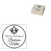 Symbool/pictogram - fleur-de-lis / LILY + idea Rubberstempel (Gestempeld)