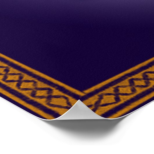 Symbool Poster voor grootste naam (Hoek)