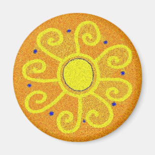 Symbool Pysanka: Zon Magneet