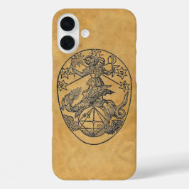 Symbool Rebis Hermaphrodite iPhone 16 Plus Hoesje