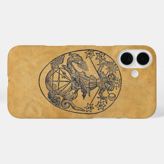 Symbool Rebis Hermaphrodite Case-Mate iPhone Case (Achterkant (horizontaal))