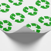 Symbool recyclen cadeaupapier (Hoek)