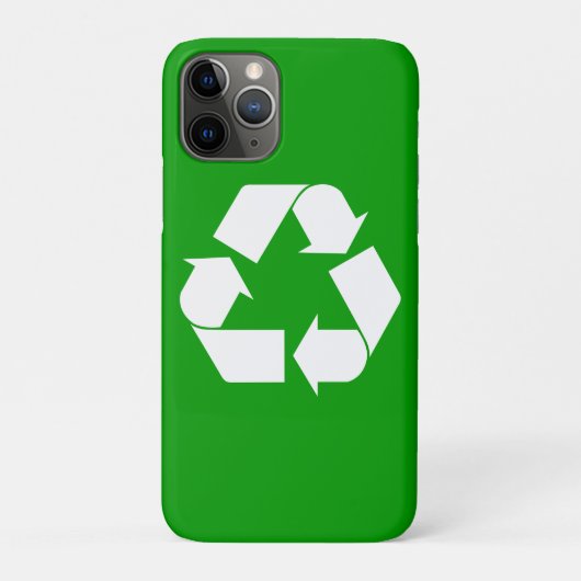 Symbool recyclen Case-Mate iPhone case (Achterkant)