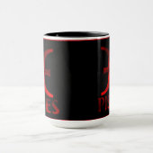 Symbool Red Pisces Horoscope Mok (Midden)