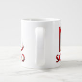 Symbool Red Scorpio Horoscope Grote Koffiekop (Achterkant)