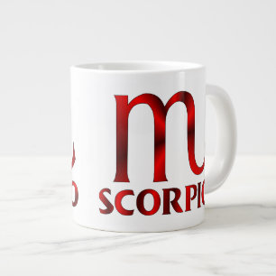 Symbool Red Scorpio Horoscope Grote Koffiekop